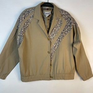 vintage matches shirt and blazer womens size 8